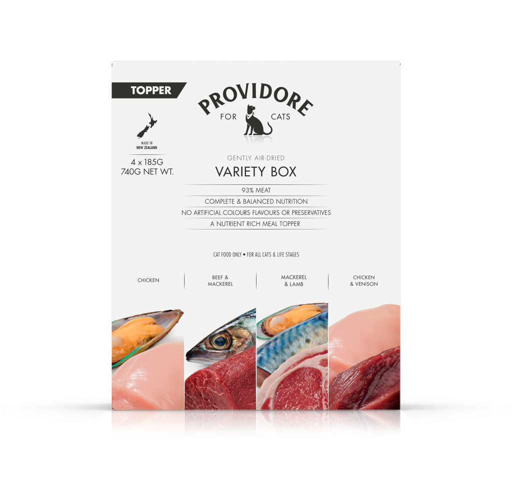Providore Variety Pack Cat Air Dried Food 185g 4PK